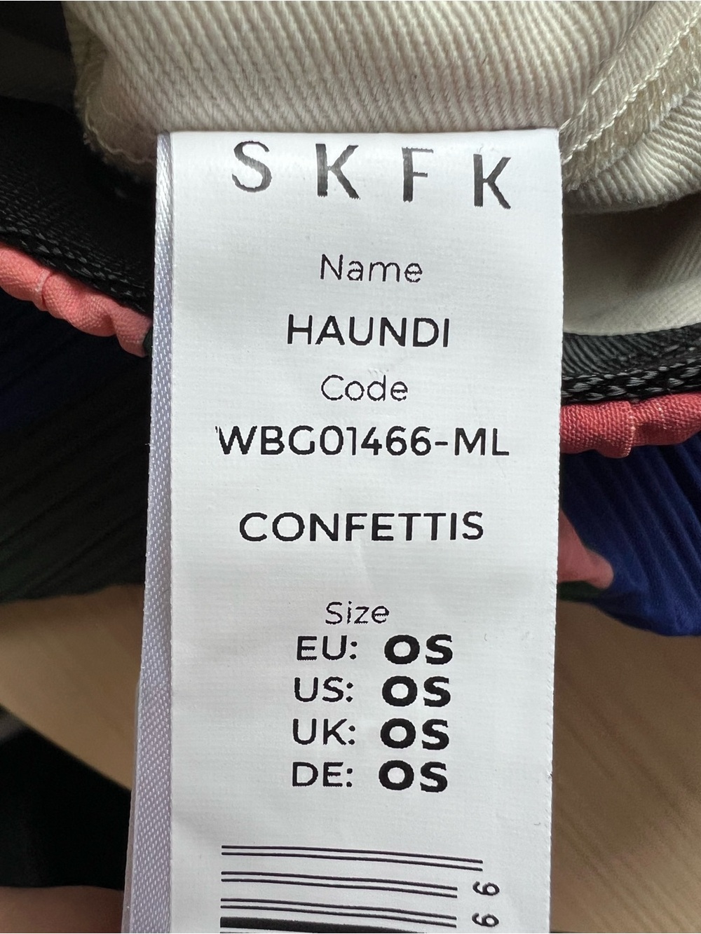 SKFK Haundi Confettis Tote Bag - New with tags - Picture 7 of 7